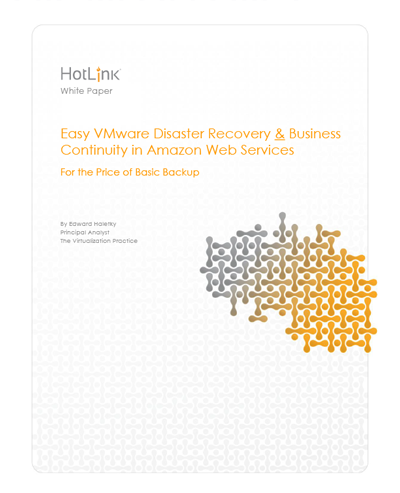 Easy VMware Disaster Recovery & Business Continuity in Amazon